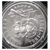 PROOF WW2 HALF DOLLAR