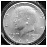 1964 CHOICE BU KENNEDY HALF DOLLAR