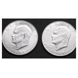 TWO IKE DOLLARS