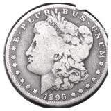 1896 O MORGAN DOLLAR VG
