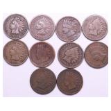 1O INDIAN HEAD CENTS
