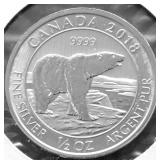 1/2 OZ .999 SILVER ROUND