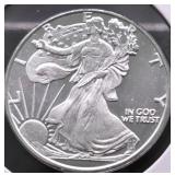1/2 OZ .999 SILVER ROUND