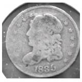 1835 BUST HALF DIME G