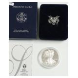 2004 PROOF SILVER EAGLE W BOX PAPERS