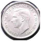 1942 AUSTRALIA CHOICE BU SILVER FLORIN