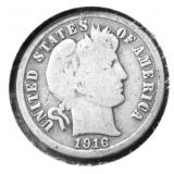 1916 BARBER QUARTER G