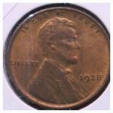 1928 CHOICE BU RB LINCOLN CENT