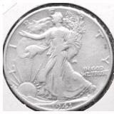 1941 WALKING HALF DOLLAR VF