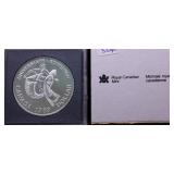 1983 CANADA SILVER DOLLAR GEM W BOX