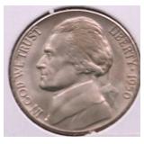1950 D GEM BU JEFFERSON NICKEL