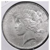 1923 PEACE DOLLAR UNC