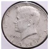 1964 D CHOICE BU KENNEDY HALF DOLLAR