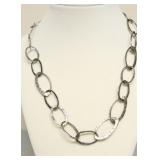STERLING SILVER RING NECKLACE