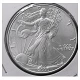 2000 SILVER EAGLE GEM