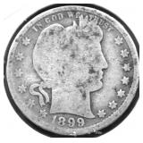 1899 BARBER QUARTER G