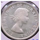 1963 CHOICE BU CANADA SILVER DOLLAR