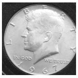1967 CHOICE BU KENNEDY HALF DOLLAR