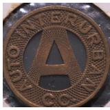 SPOKANE WASHINGTON TRANSIT TOKEN AU