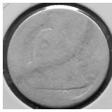 1880 SEATED DIME AG