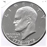 SILVER PROOF BICENTENNIAL IKE DOLLAR