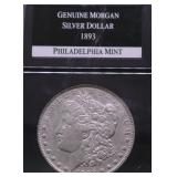 1893 MORGAN DOLLAR XF