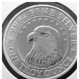 1 OZ .999 SILVER ROUND