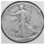 1946 WALKIMG HALF DOLLAR VF