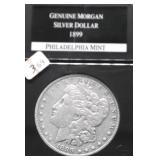 1899 MORGAN DOLLAR VF