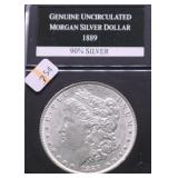 1889 CHOICE BU MORGAN DOLLAR