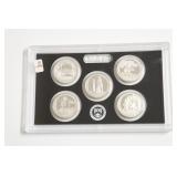 2013 SILVER PROOF QUARTER SET