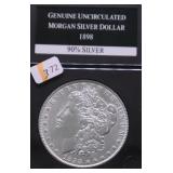 1898 MORGAN DOLLAR CHOICE BU