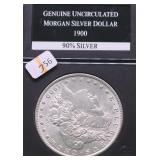 1900 CHOICE BU MORGAN DOLLAR