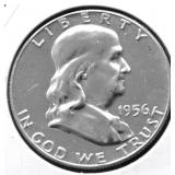 1956 PROOF FRANKLIN HALF DOLLAR