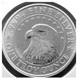 1 OZ .999 SILVER ROUND