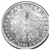 1921 MORGAN DOLLAR XF