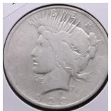 1923 PEACE DOLLAR VG