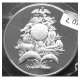 1  OZ .999 COPPER ROUND
