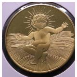 BABY JESUS MEDAL  GEM