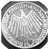 GERMANY SILVER PROOF 10 MARKS