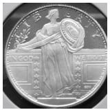 1/4 OZ .999 SILVER ROUND