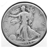 1934 WALKING HALF DOLLAR F