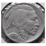 1937 BUFFALO NICKEL XF