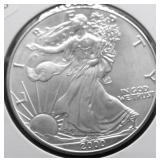 2000 SILVER EAGLE GEM