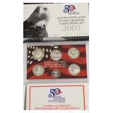 2005 SILVER PROOF QUARTER SET