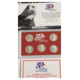 2005 SILVER PROOF QUARTER SET