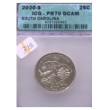 2000 S ICG PF70DC QUARTER