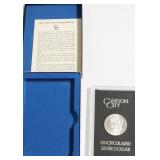 1884 CC GEM BU GSA MORGAN DOLLAR W BOX PAPERS