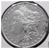 1899 CHOICE BU MORGAN DOLLAR