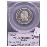 2004 S PCGSPF69DC STATE QUARTER